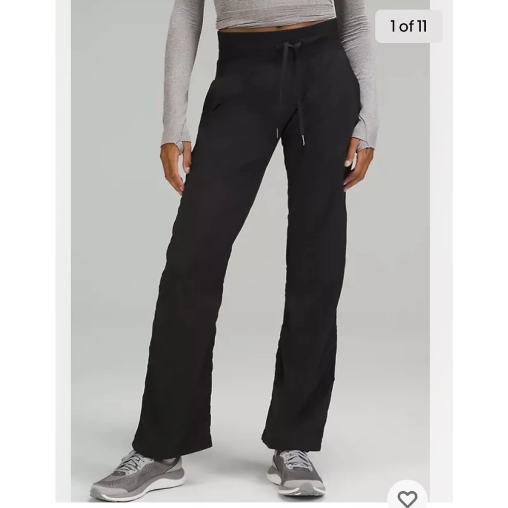 Lululemon  Dance Studio Athletic Pants Sz 10 Black